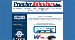 Desktop Screenshot of premieradjusters.com